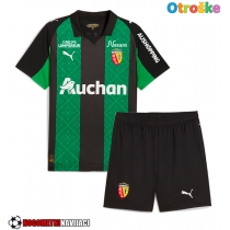 Otroške Nogometnih dresov RC Lens Gostujoči 2025-26 Kratki rokavi (+ hlače)